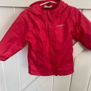 Toddler Columbia hooded rain coat